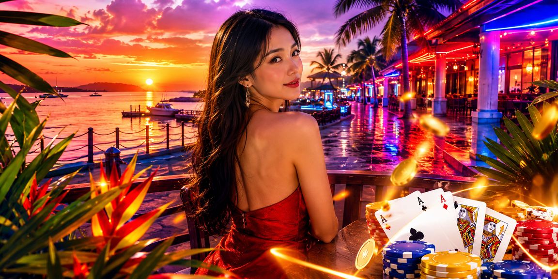 A Malaysian-style Teen Patti card game player from Kota Kinabalu
