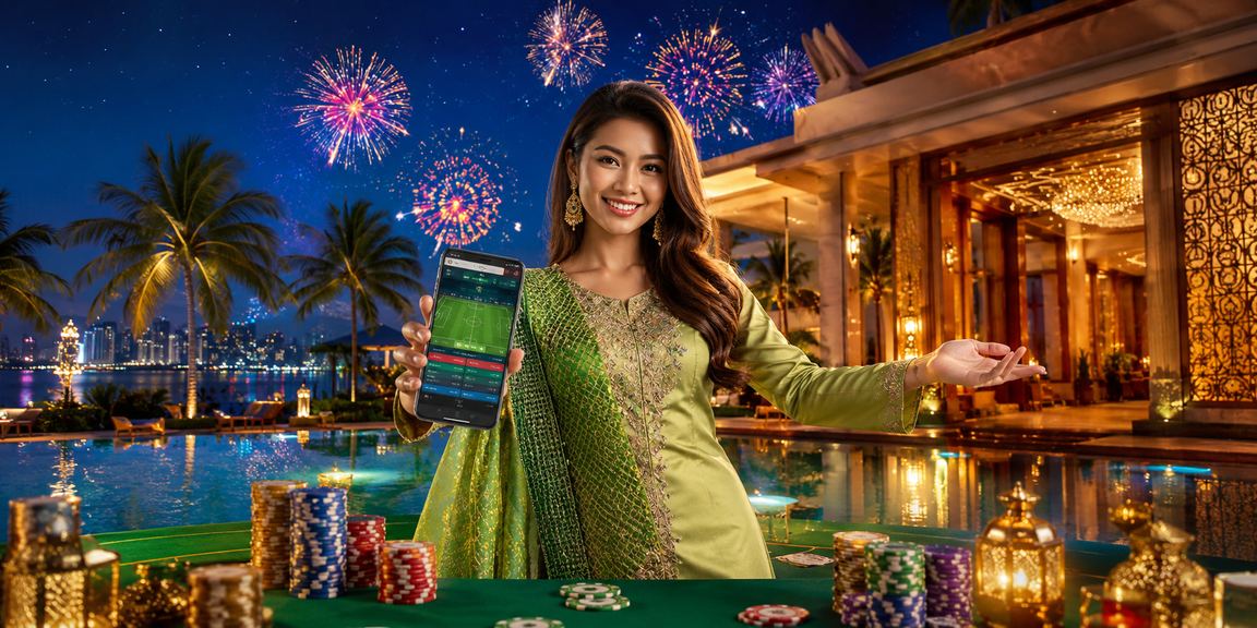 Pengguna Malaysia menonton perlawanan langsung semasa Hari Raya melalui telefon