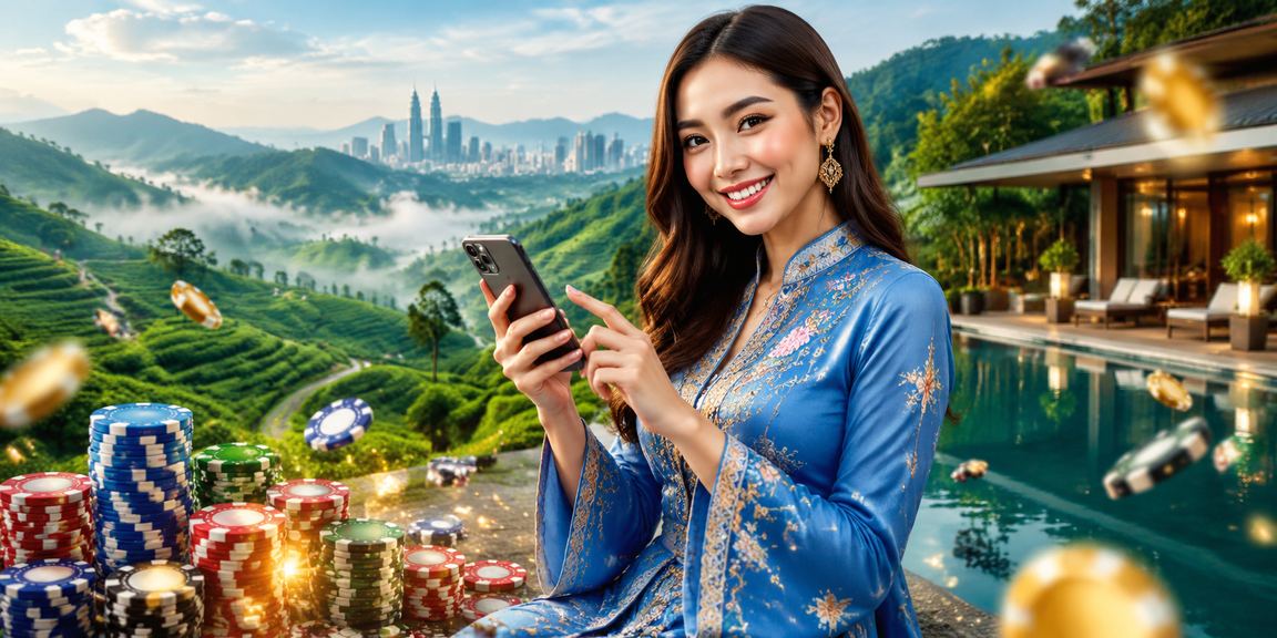 Pengguna Malaysia meneroka platform permainan dalam talian dengan pakaian tradisional